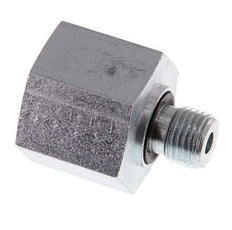 G 1/4'' x G 1/2'' M/F Adaptador reductor de acero galvanizado 630 barra - hidráulica [2 piezas]