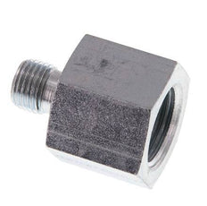 G 1/4'' x G 1/2'' M/F Adaptador reductor de acero galvanizado 630 barra - hidráulica [2 piezas]