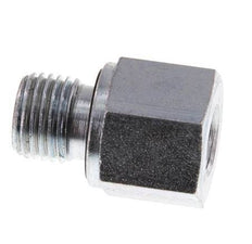 G 1/4'' x G 1/8'' M/F Adaptador reductor de acero cincado 630 barra - hidráulica [2 piezas]