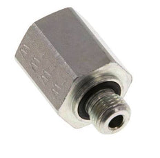 G 1/8'' x G 1/4'' M/F Adaptador reductor de acero cincado 630 barra - hidráulica [2 piezas]