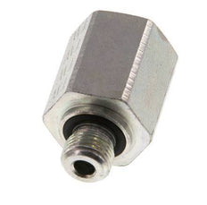 G 1/8'' x G 1/4'' M/F Adaptador reductor de acero cincado 630 barra - hidráulica [2 piezas]