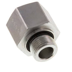G 3/4'' x G 1'' M/F Adaptador Reductor de Acero Cincado 400 Bar - Hidráulico