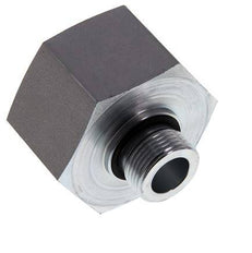 G 3/4'' x G 1 1/2'' M/F Adaptador reductor de acero galvanizado 315 Bar - Hidráulico