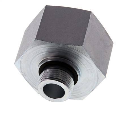 G 3/4'' x G 1 1/2'' M/F Adaptador reductor de acero galvanizado 315 Bar - Hidráulico