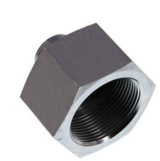 G 3/4'' x G 1 1/2'' M/F Adaptador reductor de acero galvanizado 315 Bar - Hidráulico