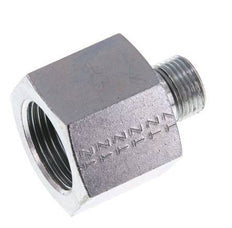 G 3/8'' x G 3/4'' M/F Adaptador Reductor de Acero Cincado 400 Bar - Hidráulico