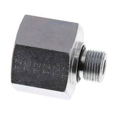 G 3/8'' x G 3/4'' M/F Adaptador Reductor de Acero Cincado 400 Bar - Hidráulico