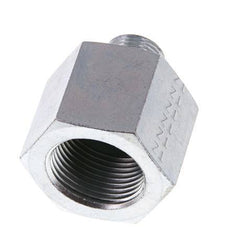 G 3/8'' x G 3/4'' M/F Adaptador Reductor de Acero Cincado 400 Bar - Hidráulico