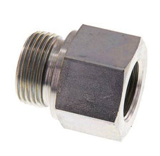 G 1'' x G 3/4'' M/F Adaptador Reductor de Acero Cincado 400 Bar - Hidráulico