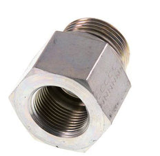 G 1'' x G 3/4'' M/F Adaptador Reductor de Acero Cincado 400 Bar - Hidráulico