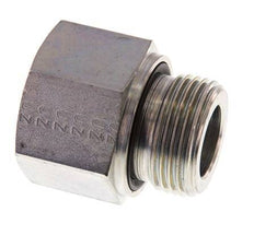 G 1'' x G 3/4'' M/F Adaptador Reductor de Acero Cincado 400 Bar - Hidráulico