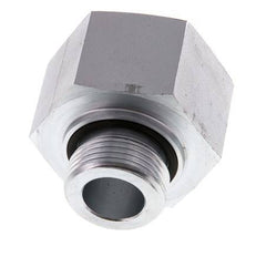 G 1'' x G 1 1/4'' M/F Adaptador Reductor de Acero Cincado 400 Bar - Hidráulico