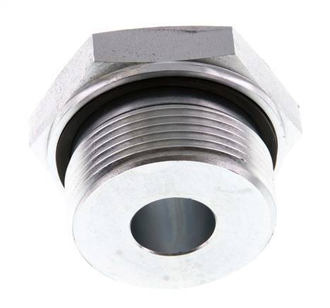 G 1 1/2'' x G 1/2'' M/F Adaptador reductor de acero galvanizado 315 Bar - Hidráulico