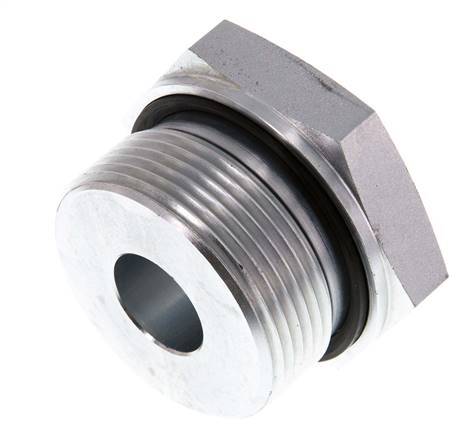 G 1 1/2'' x G 1/2'' M/F Adaptador reductor de acero galvanizado 315 Bar - Hidráulico