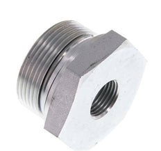 G 1 1/2'' x G 1/2'' M/F Adaptador reductor de acero galvanizado 315 Bar - Hidráulico