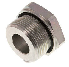 G 1 1/2'' x G 3/4'' M/F Adaptador reductor de acero galvanizado 315 Bar - Hidráulico