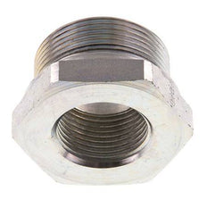 G 1 1/2'' x G 1'' M/F Adaptador reductor de acero galvanizado 315 Bar - Hidráulico