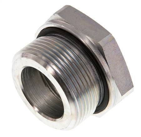 G 1 1/2'' x G 1'' M/F Adaptador reductor de acero galvanizado 315 Bar - Hidráulico