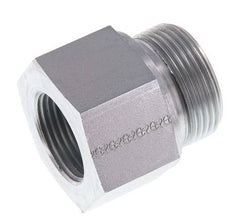 G 1 1/4'' x G 1'' M/F Adaptador Reductor de Acero Cincado 400 Bar - Hidráulico