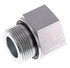 G 1 1/4'' x G 1'' M/F Adaptador Reductor de Acero Cincado 400 Bar - Hidráulico