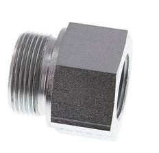 G 1 1/4'' x G 1'' M/F Adaptador Reductor de Acero Cincado 400 Bar - Hidráulico