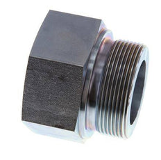 G 2'' x G 1 1/2'' M/F Adaptador Reductor de Acero Cincado 160 Bar - Hidráulico
