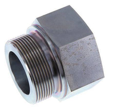 G 2'' x G 1 1/2'' M/F Adaptador Reductor de Acero Cincado 160 Bar - Hidráulico