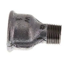 R 1/2'' x Rp 1'' M/F Zinc plated Cast iron Reducing Adapter 25 Bar [2 Pieces]