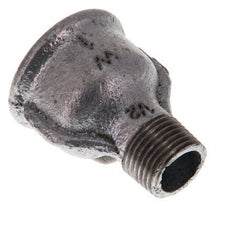 R 1/2'' x Rp 1'' M/F Zinc plated Cast iron Reducing Adapter 25 Bar [2 Pieces]