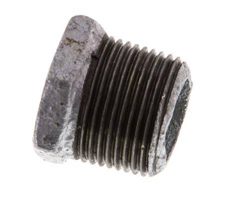 R 3/4'' x Rp 1/4'' M/F Zinc plated Cast iron Reducing Ring 25 Bar [5 Pieces]