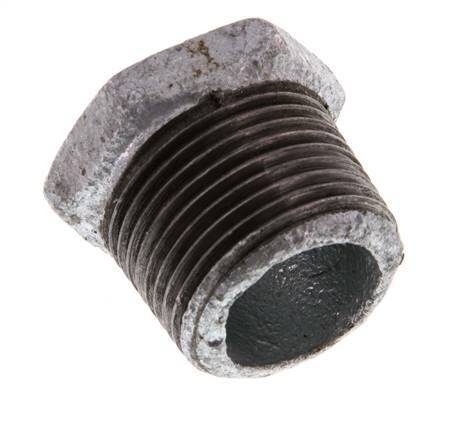 R 3/4'' x Rp 1/4'' M/F Zinc plated Cast iron Reducing Ring 25 Bar [5 Pieces]