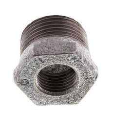 R 1'' x Rp 1/2'' M/F Zinc plated Cast iron Reducing Ring 25 Bar [5 Pieces]