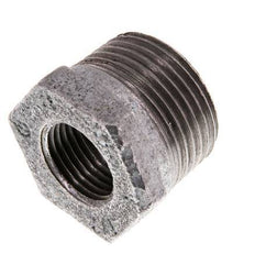 R 1'' x Rp 1/2'' M/F Zinc plated Cast iron Reducing Ring 25 Bar [5 Pieces]