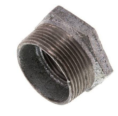 R 1 1/2'' x Rp 1'' M/F Zinc plated Cast iron Reducing Ring 25 Bar [2 Pieces]