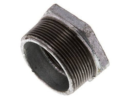 R 2'' x Rp 1 1/4'' M/F Anillo reductor de hierro fundido zincado 25 Bar