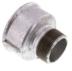 R 2'' x Rp 3'' M/F Zinc plated Cast iron Reducing Adapter 25 Bar