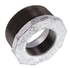 R 2 1/2'' x Rp 1 1/2'' M/F Anillo reductor de hierro fundido galvanizado 25 Bar