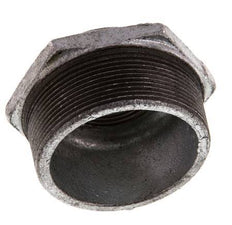 R 2 1/2'' x Rp 1 1/4'' M/F Anillo reductor de hierro fundido galvanizado 25 Bar
