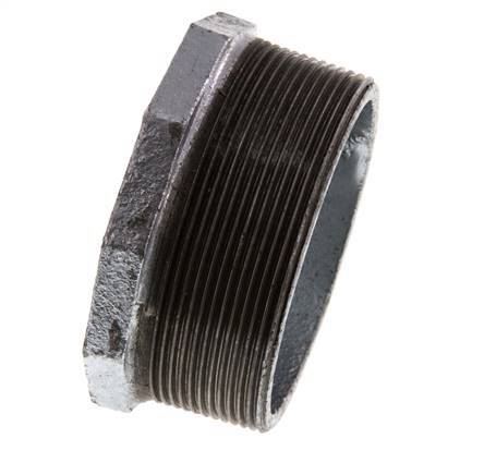 R 3'' x Rp 1'' M/F Anillo reductor de hierro fundido galvanizado 25 Bar