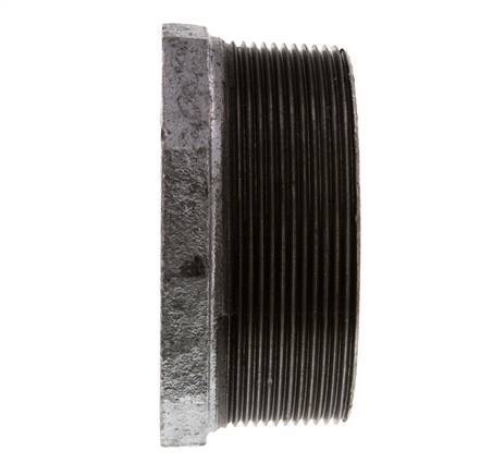 R 3'' x Rp 1 1/4'' M/F Anillo reductor de hierro fundido zincado 25 Bar