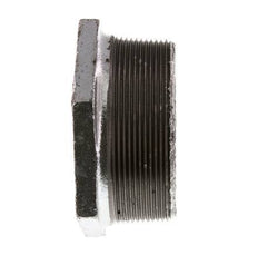 R 3'' x Rp 2'' M/F Anillo reductor de hierro fundido galvanizado 25 Bar
