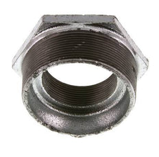 R 3'' x Rp 2'' M/F Anillo reductor de hierro fundido galvanizado 25 Bar