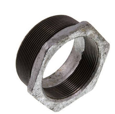 R 3'' x Rp 2 1/2'' M/F Anillo reductor de hierro fundido galvanizado 25 Bar