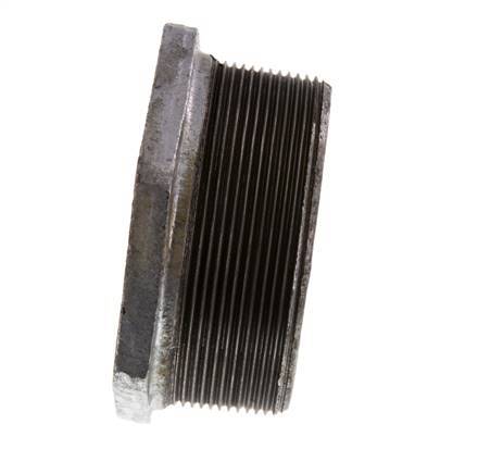 R 3'' x Rp 2 1/2'' M/F Anillo reductor de hierro fundido galvanizado 25 Bar