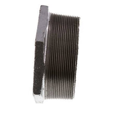 R 4'' x Rp 3'' M/F Anillo reductor de hierro fundido galvanizado 25 Bar