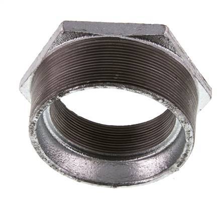 R 4'' x Rp 3'' M/F Anillo reductor de hierro fundido galvanizado 25 Bar
