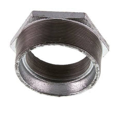 R 4'' x Rp 3'' M/F Anillo reductor de hierro fundido galvanizado 25 Bar