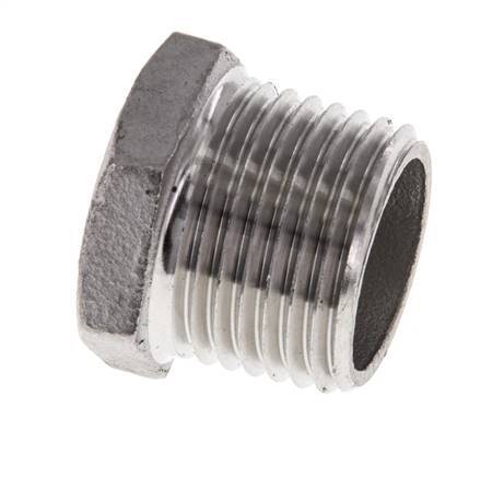 1/2'' NPT x 3/8'' NPT M/F Stainless steel Reducing Ring 16 Bar [2 Pieces]