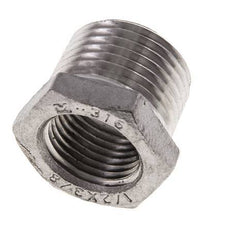 1/2'' NPT x 3/8'' NPT M/F Stainless steel Reducing Ring 16 Bar [2 Pieces]