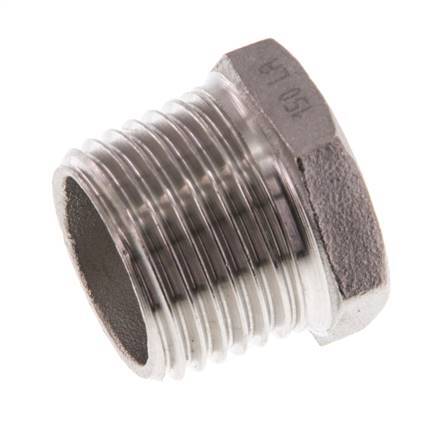 R 1/2'' x Rp 3/8'' M/F Stainless steel Reducing Ring 16 Bar [2 Pieces]